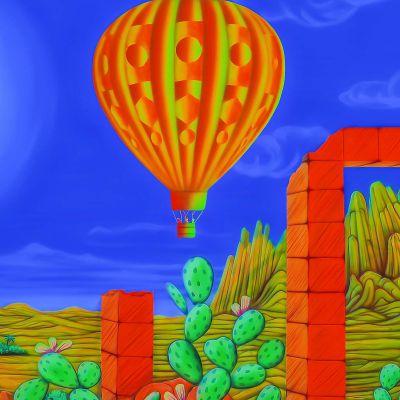 Schwarzlicht--Ballon