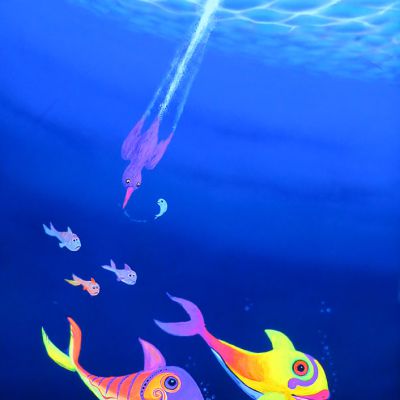 Neon-Fische